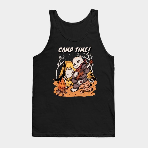 Camp Time Tank Top by unygara